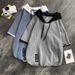 Men's Casual Short Sleeve Hooded Sweatshirt – Breathable & Loose Fit Summer Top_viptrois.com