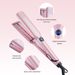 Ceramic Multifunctional Hair Straightener & Curler, Electric Flat Iron For Styling_viptrois.com