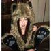 Cute Fox Ears Plush for Women, 2024 Autumn Winter Hats and Scarves in One Warm Ear Protection, Lei Feng Hat Trendy_viptrois.com