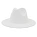 British style foreign trade jazz hat large brim retro soft felt hat female fashion autumn and winter warm gentleman hat hat_viptrois.com