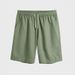 Men's Clothing Casual Short Sleeved Striped Shirt Drawstring Shorts Beach Suit_viptrois.com