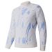 Men's Ink Splash Print Sweater – Casual Round Neck Knit Pullover (Off-White/Grey, Sizes L-3XL)_viptrois.com