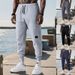 Men's Slim-Fit Fleece Jogger Pants - Winter Thermal Tapered Sweatpants With Drawstring For Gym & Casual (4 Colors, XS-XXL)_viptrois.com