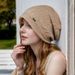 Women's Hats New Winter Knitted Wool Hat For Women Warm Large Head Circumference Fashionable All Match Winter Pile Hat_viptrois.com