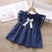 Toddler Girls Clothing Version Cute Skirt Baby Girl Summer Sweet Princess Dress_viptrois.com