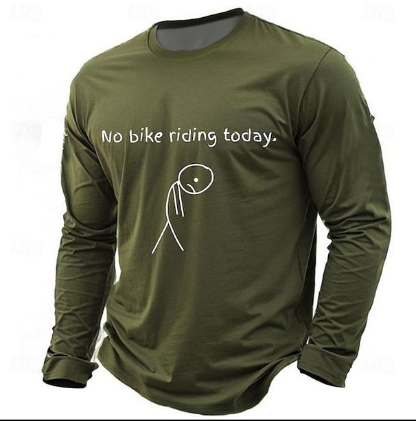 Men's Clothing Men's 3D Digital Print Long Sleeve T-Shirt – Moisture-Wicking Polyester, Slim Fit (S-4XL) Hot-selling_viptrois.com