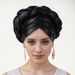 New Three Layer Hat Brim Milk Silk Hot Gold Braid Hat Turban Hat African Hat_viptrois.com