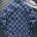 Men's Clothing Spring And Autumn High End Design Personality Jacquard Plaid Loose Plus Size Coat Denim Jacket Men_viptrois.com