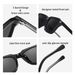 Men's Sunglasses High End Large Frame Personality Polygonal Men's Retro Pin Anti Ultraviolet_viptrois.com