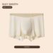 Pulse Ou Ruofeng Satin Men's Ice Silk Underwear Soft Silky Breathable Sports Bare Feel Mid-Waist Boxer Briefs_viptrois.com