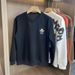 Men's Clothing Trendy Brand Sweatshirt 2025 Autumn New Bear Round Neck Long Sleeved Printed Jacket Couple Style High End Bottoming Shirt For Men_viptrois.com