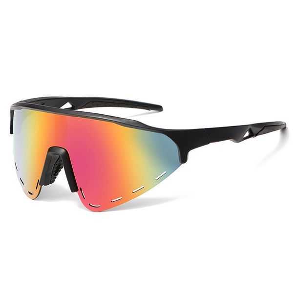 Men's Glasses Day And Night Dual Use Outdoor Sunglasses For Men And Women, Large Frame Windproof Discolorable Cycling Glasses Goggles Ski Goggles_viptrois.com