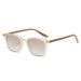 Personalized small frame glasses, women's fashionable rectangular sunglasses, trendy and high-end, men's sunglasses_viptrois.com