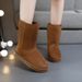 2023 Winter new snow boots women cross-border large size basic couples High Cotton boots snow boots wholesale_viptrois.com
