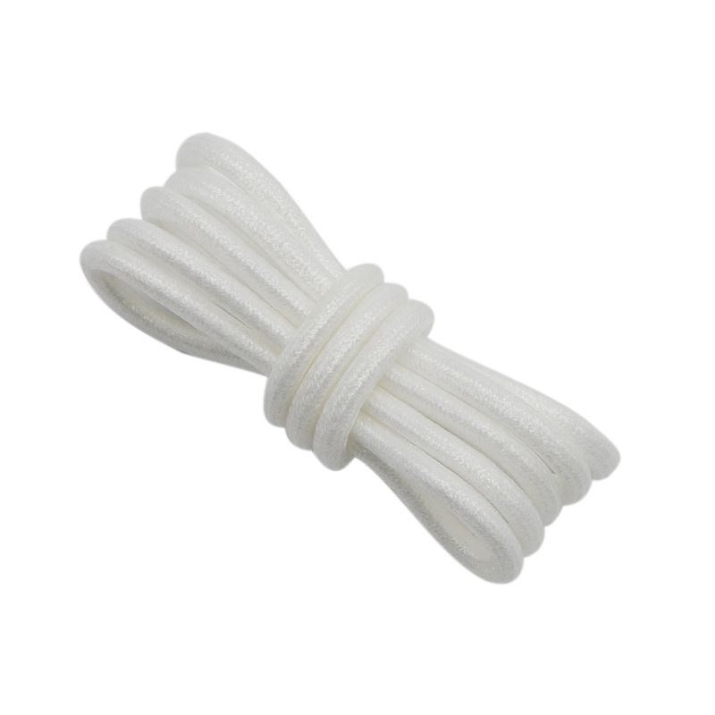 Shoe Accessories 4.5mm shiny round solid color metal wire shoelaces suitable for men and women's casual shoes sports Martin boots_viptrois.com