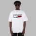 Summer Small Neckline American Retro Trendy Brand High Street Letter Round Neck Short-sleeved T-shirt Men's And Women's Hip-hop Loose Top_viptrois.com