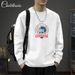 Cotton Long Sleeved T-Shirt Men's Base Shirt 2025 Spring And Autumn Round Neck Solid Color With Loose Fitting Pattern_viptrois.com