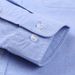 Men's Slim Fit Oxford Cotton Dress Shirt - Breathable & Wrinkle-Resistant Long Sleeve Shirt For Business Casual & Everyday Wear_viptrois.com
