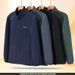 Men’s Stand-Up Collar Fleece Jacket – 100% Polar Fleece Windproof Zip-Up For Hiking & Urban Exploration (Black/Grey/Blue/Green, XL-5XL)_viptrois.com