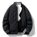 2025 Men's Autumn Winter Reversible Jacket New Business Baseball Collar Coat Plus Size Cotton Clothing_viptrois.com