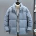 Men's clothing cotton-padded coat men's fashion brand ins all winter loose thick retro cotton-padded coat_viptrois.com