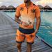 Men's 2-Piece Casual Sport Outfit - Short Sleeve Top & Athletic Shorts Set | Breathable Summer Activewear_viptrois.com