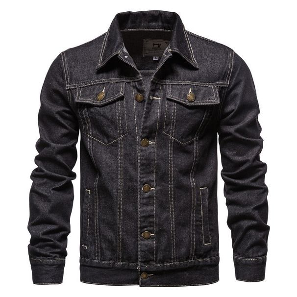 Pulse 2025 New Spring Autumn Winter Jacket Japanese Style Casual Youth Trendy Workwear Denim Coat Men's Clothing_viptrois.com