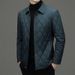 Thin Padded Jacket Business Casual Rhombus High-end Men's Padded Jacket Men's Padded Jacket Men_viptrois.com