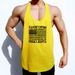 Fitness Quick-drying Vest Men's Summer Wide Shoulder Strap I-shaped Back, Foreign Trade Cross-border Priming Training Clothes Absorb Sweat_viptrois.com