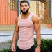 Men's Clothing Fitness Vest Outdoor Running Leisure Sports Sleeveless Vest_viptrois.com