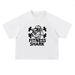 Trendy Brand Heavy 240g Short-sleeved American Shoulder Heavyweight T-shirt Men's And Women's Boxy Version Fitness Top_viptrois.com