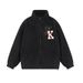 Men's Clothing Men's lamb plush cotton coat thickened fur and leather granular fleece jacket style polar fleece handsome cotton jacket_viptrois.com