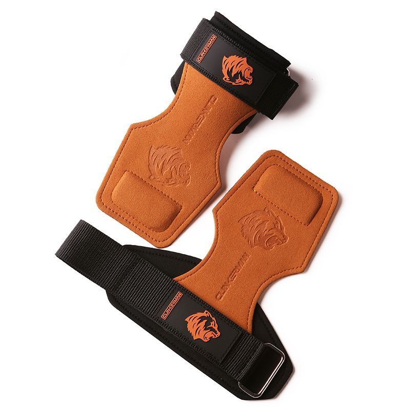 Non-Slip Silicone Deadlift Assist Professional Fitness Pull-Up Horizontal Bar Wrist Auxiliary Band Bear Head Hot_viptrois.com