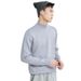 1 Solid Color Men's Mid-High Collar Thickened Knitted Sweater Spring Autumn Winter Round Neck Casual Loose Long Sleeve_viptrois.com