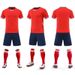 Men's Clothing football training suits football suits men's and women's short-sleeved printable cross-border children's jersey competition_viptrois.com