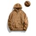 Men's Plush Hoodie Soft Teddy Bear Jacket Kangaroo Pocket 2025 New Thick Winter Warm Hoodie Oversized Casual Street Wear_viptrois.com