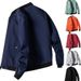M-4XL Herrenjacke, Herbst, Dünn, Langärmelig, Baseballuniform, Winddicht, Fahrradjacke, Solider Reißverschluss, Freizeitjacke_viptrois.com