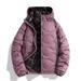 Men's Lightweight Graphene Hooded Down Jacket With 90% White Duck Feather, Winter Warm Coat For Men & Women, Versatile Outerwear_viptrois.com