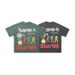 American Street Style Washed Vintage 300g Pure Cotton Men's Short Sleeve T-Shirt Summer New_viptrois.com