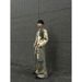 Men's Clothing Double Layer Two Piece Yellow Mud Distressed Dirty Wasteland Paris High End Wide Leg Jeans_viptrois.com