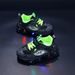 Children's New Mesh Sports Shoes For Boys And Girls In Spring And Autumn With LED Luminous Lights For Learning To Walk_viptrois.com
