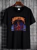 MINDFUNK T Shirt Vintage 1991 T Shirt XL EU Tour LP Funk Metal Black Mind Funk 7 Graphic Top For Everyday Wear Unisex Streetwear Stretched Soft_viptrois.com