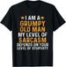 T-shirtt-shirti Am A Grumpy Old Man My Level Of Sarcasm Depehe Swing F_viptrois.com