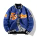 Embroidered Jackets Men: Hip Hop Style Baseball Jacket, Vintage Letter Design, Unisex Streetwear Windbreaker For_viptrois.com