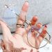 Unisex Plain Plain Mirror Cute Cat Ears Anti-blue Glasses Frame Myopia Glasses Can Be Matched With A Number Of Black Frame Glasses_viptrois.com
