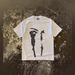 Men's Clothing 250g Heavyweight Cotton! American Eye Face Pure Cotton Men And Women Couple Short Sleeved T Shirt Design Printed Top_viptrois.com