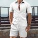 Men's Clothing Leisure Summer Avant Garde Fashion Loose Suit_viptrois.com