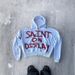 Men's Clothing Rock Letter Print Hoodie Loose Unisex Retror Sweater Jacket Top American Gothic_viptrois.com