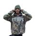 American Trendy Brand Leaf Camouflage Cardigan Zipper Sweater Jacket Y2k Collage Letter Casual Loose Hoodie Tide_viptrois.com