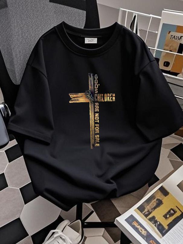 God's Children Are Not For Sale: Embracing Sound Of Freedom T-Shirt S-5XL Unisex Stretched Breathable Homme Slightly Soft Designer Clothes Summer_viptrois.com